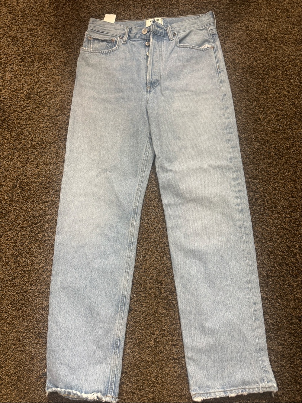 Agolde Light Wash Fran jeans